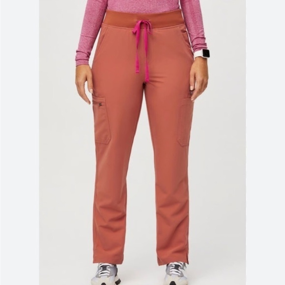 Figs High Waisted Yola Skinny Scrub Pants size S